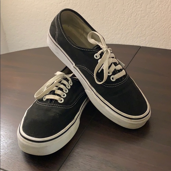 vans low cut black